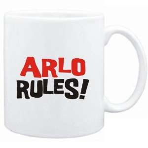  Mug White  Arlo rules!  Male Names: Sports & Outdoors