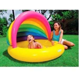 New   Rainbow Shade Pool by Intex   57420EP:  Sports 
