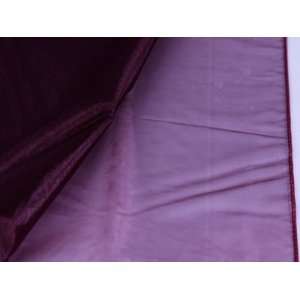  Wedding Organza Fabric Decor 58 inch 360 Inches, Burgundy 