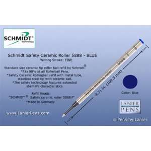  Schmidt 5888 Fine Rollerball Refill   Blue Ink Office 