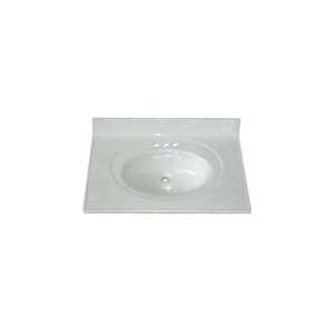  36 5999 WH 49X22 VANITY TOP COLORSOLID WHITE SIZE49 X 