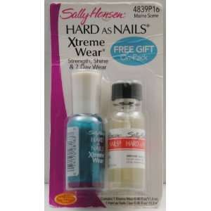  Sally Hansen Hard As Nails Xtreme Wear w/ Gift   Marine 