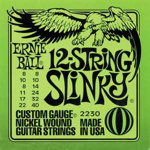 sets Ernie Ball 12 String Electric Guitar Strings  