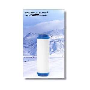 Crystal Quest 2 7/8 x 9 3/4 Cation Resin Filter Cartridge:  