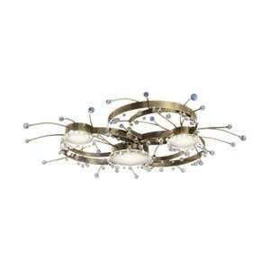  Kalco Semi Flush 6143SL DRUM Kalco 6143 Galaxy 3 LT Semi 