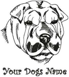Custom Personalized Shar Pei Dog Breed T Shirt YS 4X  