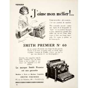   Richelieu Paris Secretary Typing   Original Print Ad: Home & Kitchen