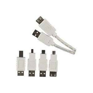  GE 97920 6 In 1 USB 2.0 Cable Kit Electronics