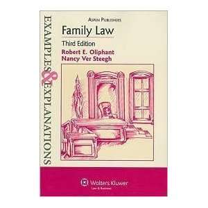   Family law 3th (third) edition Text Only: n/a  Author : Books