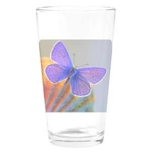  Pint Drinking Glass Xerces Purple Butterfly Everything 