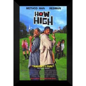  How High 27x40 FRAMED Movie Poster   Style B   2001