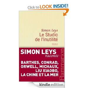 Le Studio de linutilité (LITTERATURE FRA) (French Edition) Simon 
