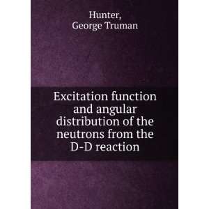  Excitation function and angular distribution of the 