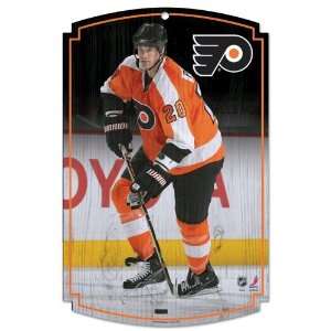 NHL Chris Pronger Sign   Wood Style:  Kitchen & Dining