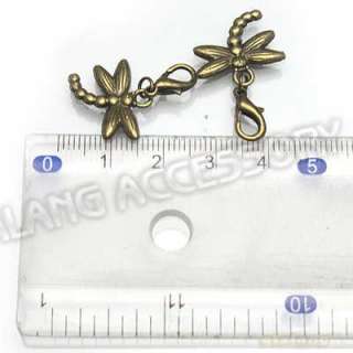 15x 220074 Bronze Plated Dragonfly Charm Alloy Pendants ON SALE  