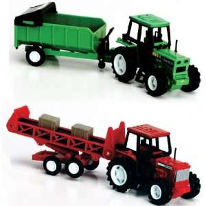   with Accessory Trailer, 2 pc Set in Two Styles (Random): Toys & Games