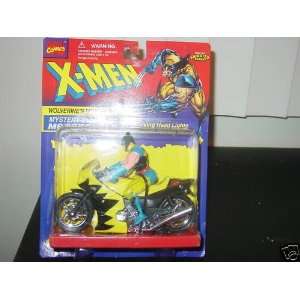   XMEN WOLVERINES MOTORIZED MYSTERY BUMP & GO MOTORCYCLE: Toys & Games