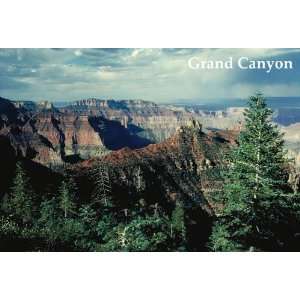 NORTH RIM OF GRAND CANYON FROM ENCANTADORA POINT ARIZONA NATIONAL PARK 