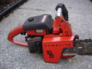 HOMELITE XL 12 CHAINSAW 16 BAR  