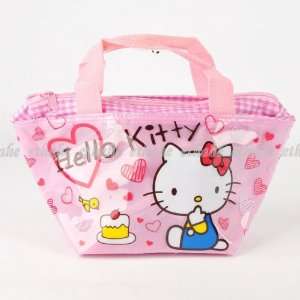  Hello Kitty Mini Lunchbox Bag Shopping Tote Pink Baby