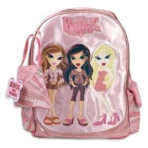  Bratz Girls Pink School Backpack Book Bag Tote Bonus Mini 