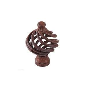  Wrought Steel Collection Round Knob: Home Improvement
