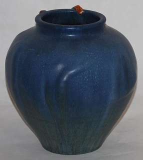 Ephraim Faience Pottery Star Fish Vase  