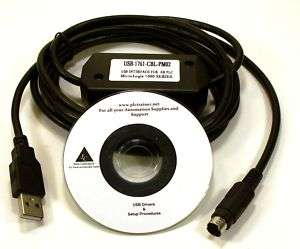 Allen Bradley Micrologix cable USB 1761 CBL PM02 1pc  