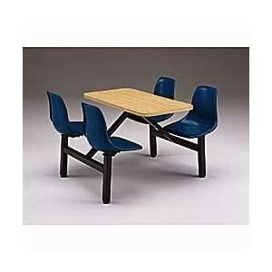 Person Swivel Style Cafeteria Seating   Hunter green:  