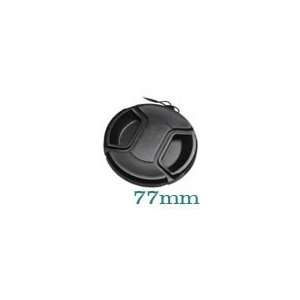  77mm Black Snap On Lens Cap for Canon lens: Camera & Photo