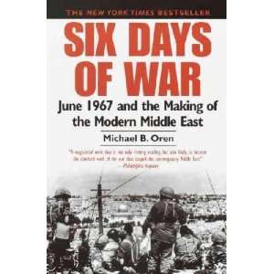  Six Days of War (8580001169651) Michael B. Oren Books