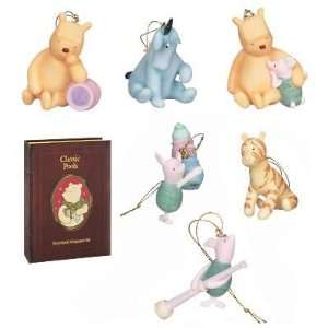   Classic Pooh Storybook Ornament Set 