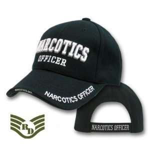  Police Narcotics Officer adjustable baseball cap black 