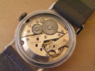 1930s GEWA   Swiss Gents Wrist Watch   NEW OLD STOCK  