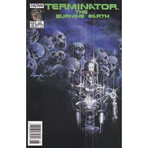  Terminator  The Burning Earth #4 Comic Book (Jun 1990 