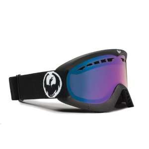  Dragon DXS Snow Goggles Coal/Blue Lens: Sports & Outdoors