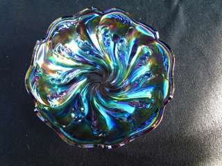 Acanthus Bowl Purple Carnival Glass! Imperial! Super!  