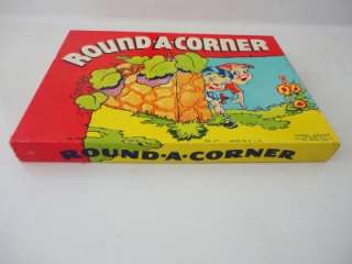 Vintage 1943 Round A Corner Game Corey Games Near Mint  