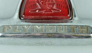 Original 1946 1948 Plymouth Sedan Trunk Brake Light  
