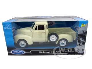Brand new 124 scale diecast model of 1953 Chevrolet 3100 Pick Up 
