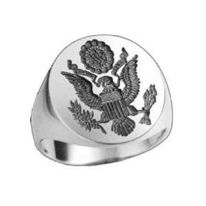  Custom Coat of Arms Signet Ring: Jewelry