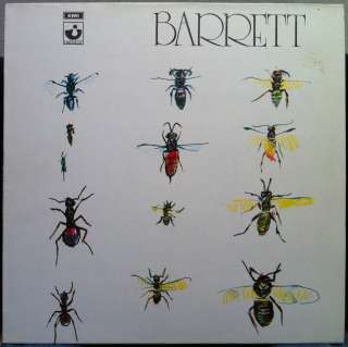   barrett LP Mint  SHSP 4007 Vinyl 1970 UK A2/B2 Harvest Black Label