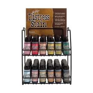  Ranger Inks Distress Stains Assortment #3 W/Wire Rack 