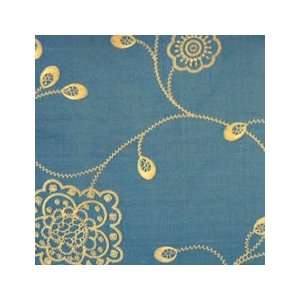  Silk Blue gold 89052 56 by Duralee: Home & Kitchen