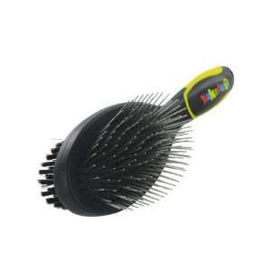 Kakadu Pet Two sided Brush Grooming Tool, Dog or Cat Pin and Bristle 