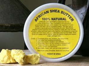   Natural Organic RAW UNREFINED SHEA BUTTER 16oz or 1 pound! NEW!  