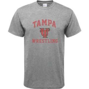   Grey Youth Varsity Washed Wrestling Arch T Shirt