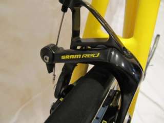 2011 Specialized S Works Tarmac Limited Edition Yellow Sram Red 