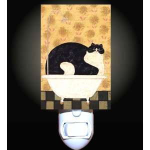  Bath Tub Cat Decorative Night Light