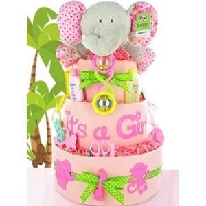  Sweet Safari 3 Tier Diaper Cake   Great Gift: Baby